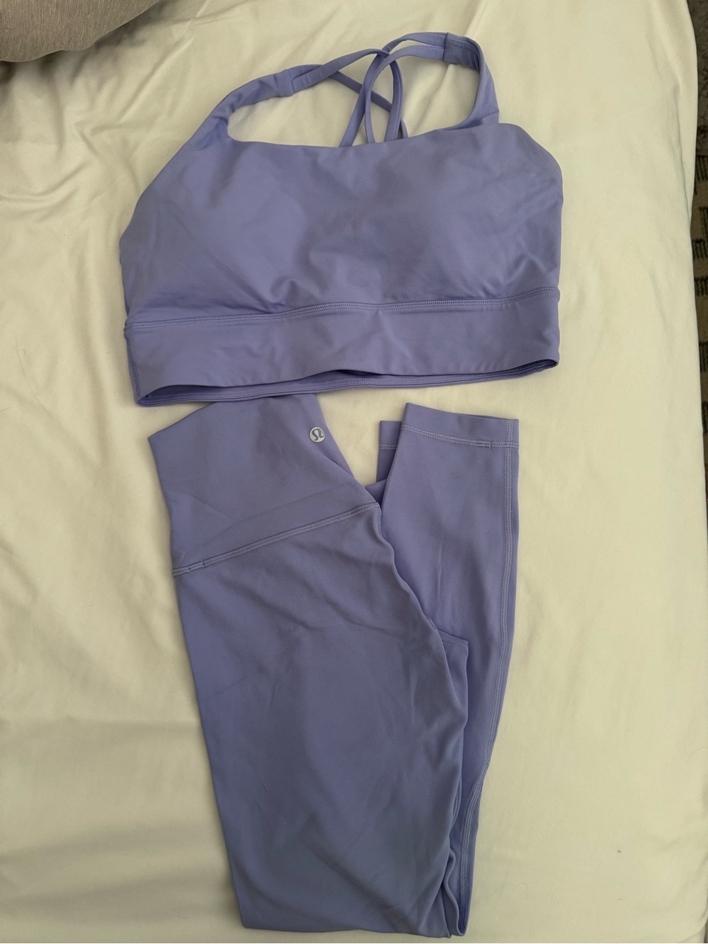 lululemon athletica dusty lilac set